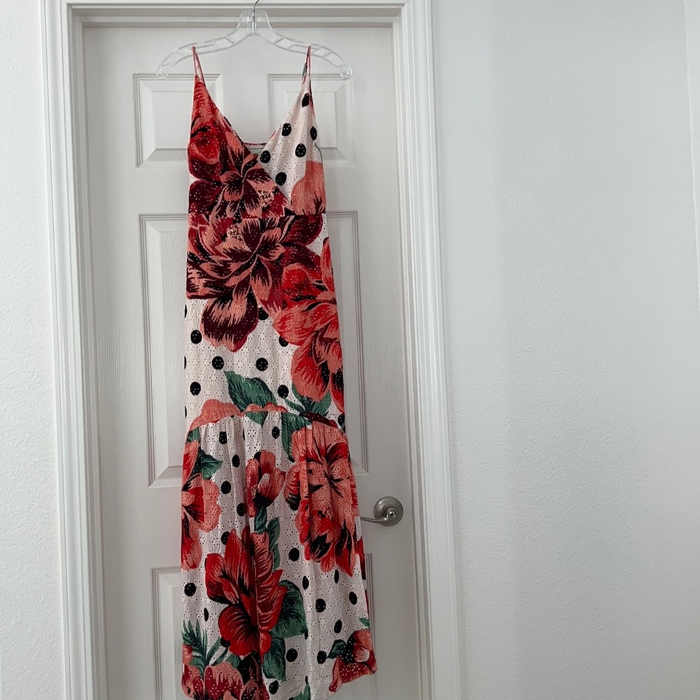 Farm Rio x Anthropologie Riviera Eyelet Maxi Dress - Picture 9 of 14